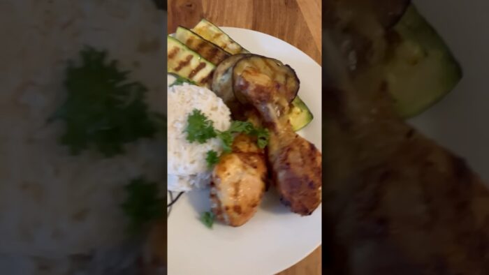 Pollo a la Mostaza en Freidora de Aire. Super Fácil y rapido. 🍗😋 # pollo #mostaza #rico