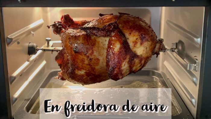 Pollo a la brasa en freidora de aire | Probando freidora de aire |
