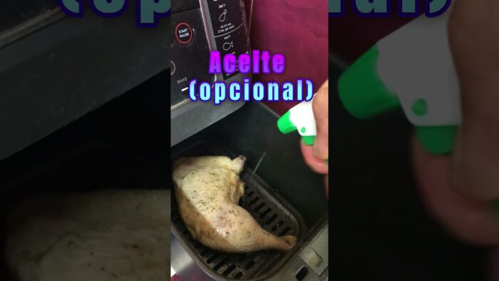 Pollo en la Freidora de Aire (Air Fryer) #freidoradeaire #airfryer #freidorasinaceite
