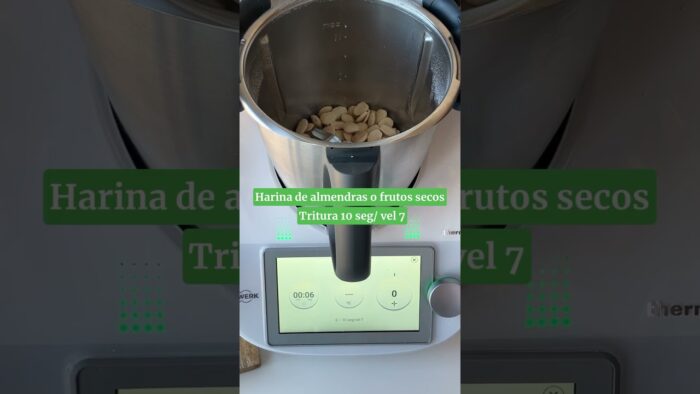 Prepara tus propias harinas caseras en #thermomix #shorts