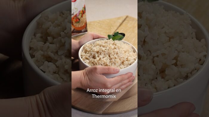 Receta de Arroz Integral en Thermomix | Un plato saludable y lleno de nutrientes con la Thermomix 🍚💚
