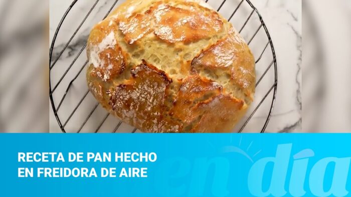 Receta de pan hecho en freidora de aire