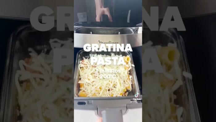 Receta de pasta gratinada en airfryer👩🏻‍🍳 🍝🧀  Recetas airfryer ➤ Freidora PRO 👌🏻