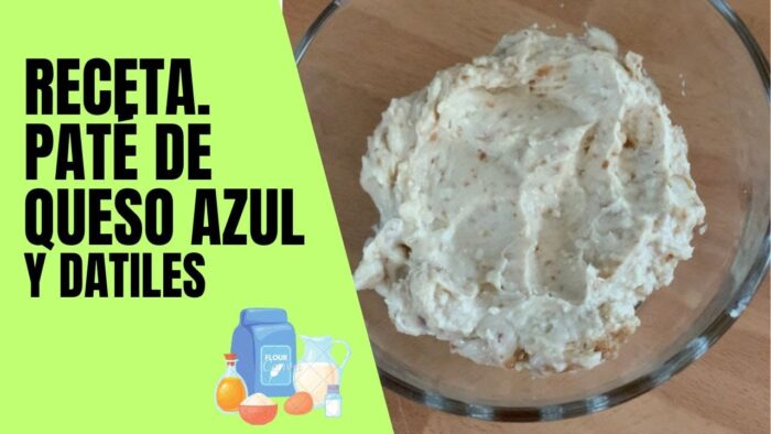 Receta de paté de queso azul con dátiles en Thermomix