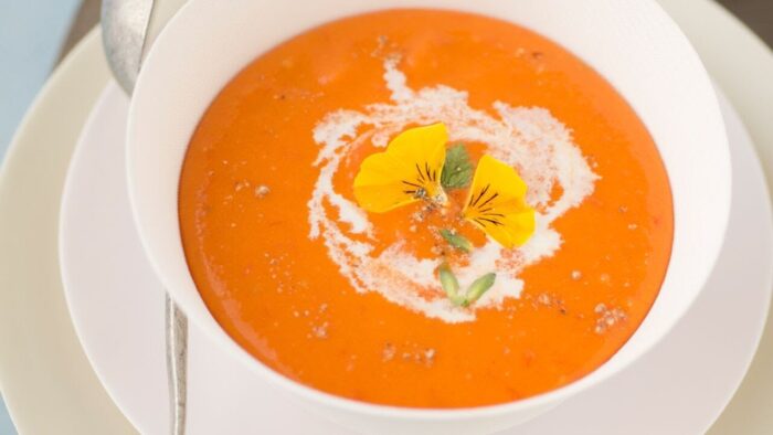 Receta de sopa de tomate Thermomix