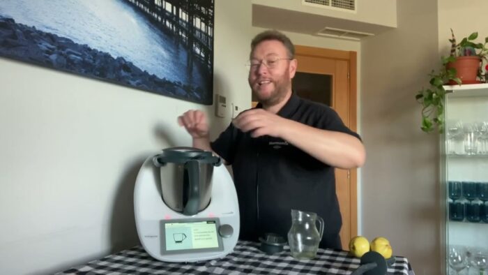 Risotto con Pera y Gorgonzola con Thermomix y José Ángel