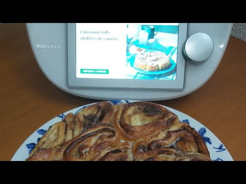 Rollitos de canela (Cinnamon rolls) con Thermomix