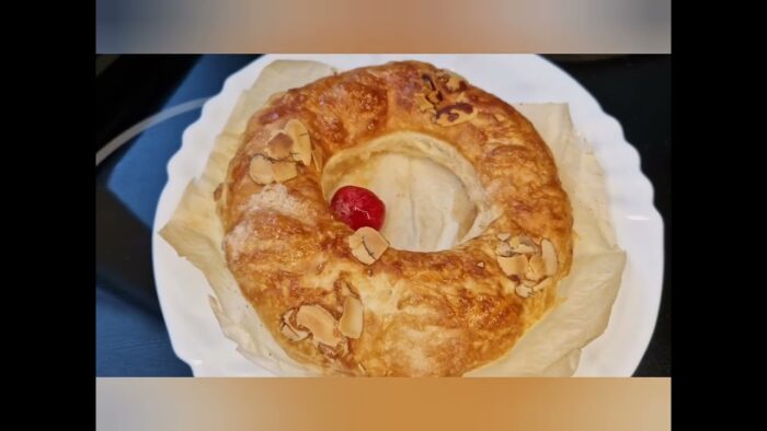 Roscón de Reyes en 10 min en freidora de aire Cosori Air Fryer