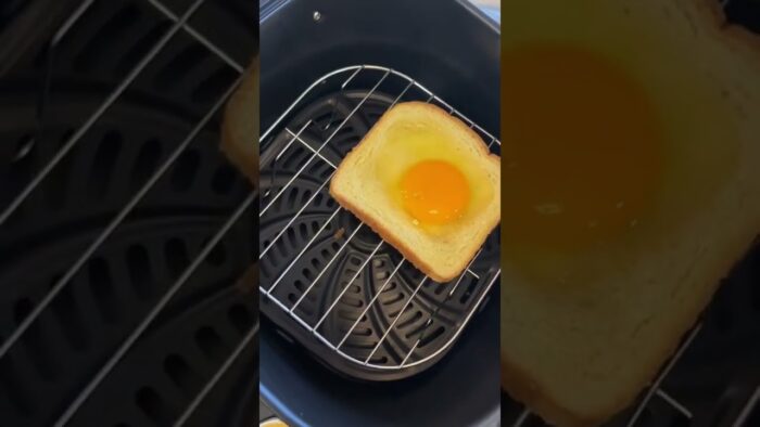 Sandwich en freidora de aire / air fryer by #alitoalsazon #shorts #lunesdeairfryer
