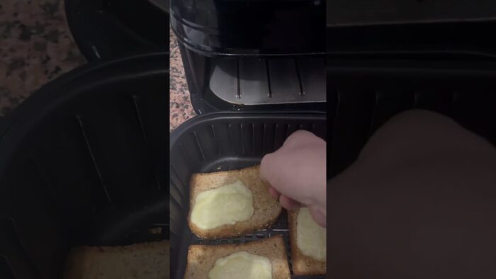 🥪 Tostadas Integrales Perfectas en freidora de Aire (3 Minutos/ 180Gr.)