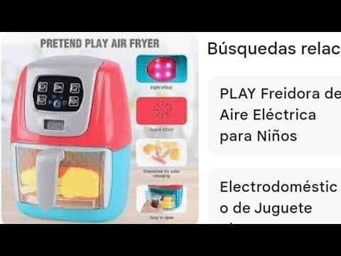 Turboxing freidora de aire de juguete 😋