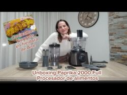 UNBOXING Paprika 2000 Full Procesador de Alimentos… Cocinamos Nuggets en FREIDORA de AIRE