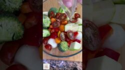 Verduras preparadas en freidora de aire, ¡¡muy jugosas!! #recetas #airfryer