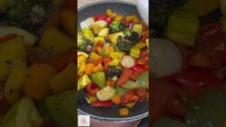 Verduras preparadas en la freidora de aire  #recetas #airfryer