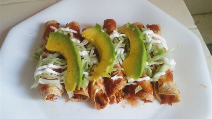 cómo hacer flautas en freidora de aire,receta mexicana