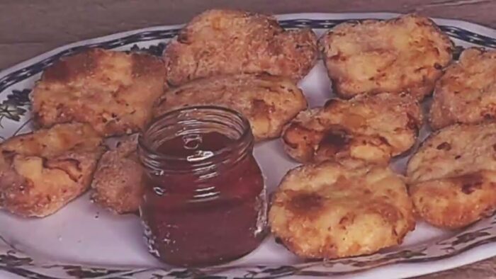 nuggets de pollo Caseros  y saludables en freidora de aire 😋