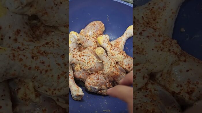 piernitas de pollo a la tajin en freidora de aire.
