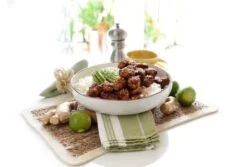 Pollo con soja y jengibre