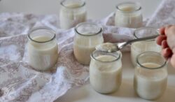 Postre de arroz o arroz con leche vegano