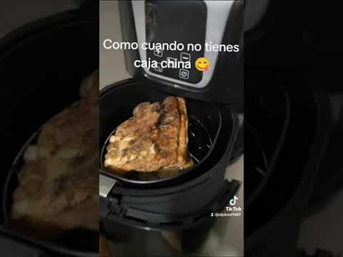 puedes hacerlo tu mismo,cerdo crocante, hecho en air fryer(freidora de aire)