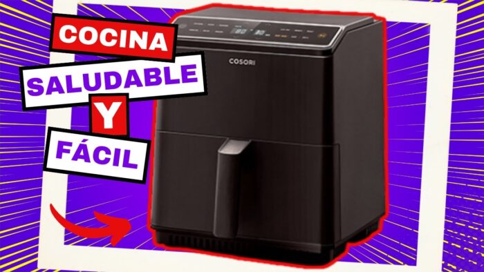 ¡Cocina Saludable con COSORI! Freidora de Aire 6,4 Litros 🍳🔥