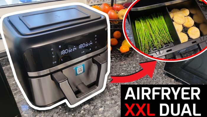 ¡ES ENORME! 🍗 CecoFry Dual 9000 9L – Freidora de aire como funciona | Opiniones