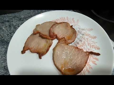 ¡Receta rápida! Lomo adobado en freidora de aire