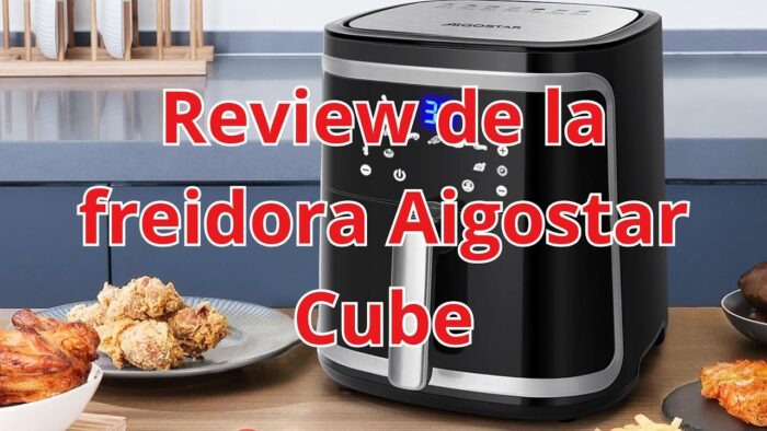 ¡Revive tu Cocina con Aigostar Cube! Freidora de Aire para una Cocina Saludable y Versátil #Aigostar