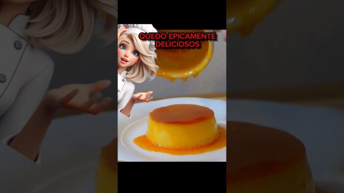 🍮¿FLAN en FREIDORA DE AIRE? 🤔 #shorts #recetas #parati #recipe #viralvideo