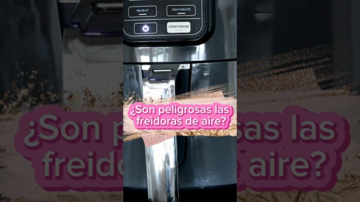 ¿Son peligrosas las freidoras de aire? #airfryer #tips #youtubeshorts