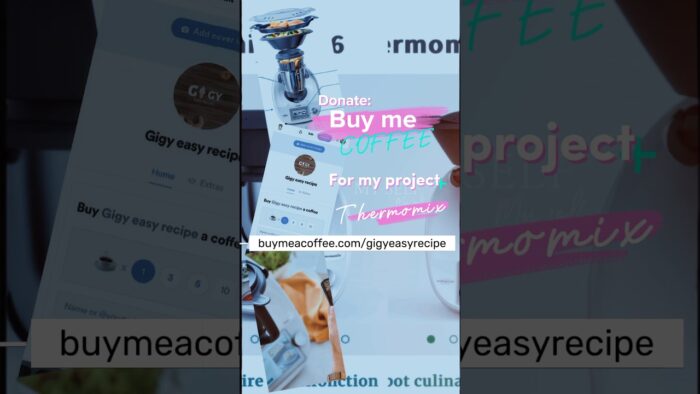 — Buy Me A Coffee ☕️— for my project Thermomix Tm6 link 🔗 in my bio #shorts
