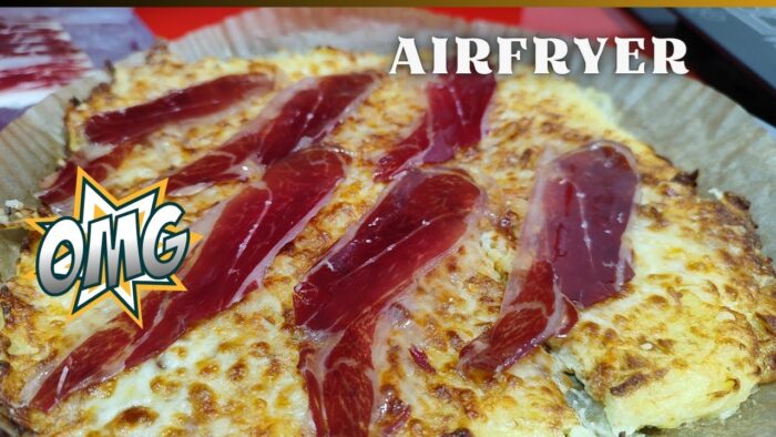 ❗CENA RAPIDA EN FREIDORA DE AIRE 🍕🥔