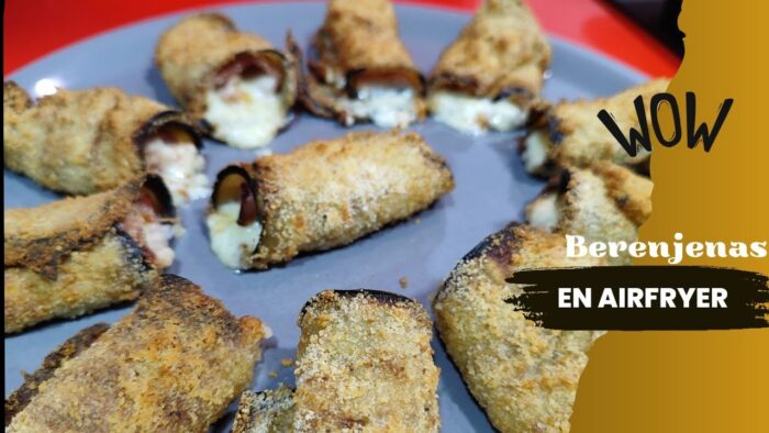 🍆 CENA RÁPIDA EN FREIDORA DE AIRE 🍆