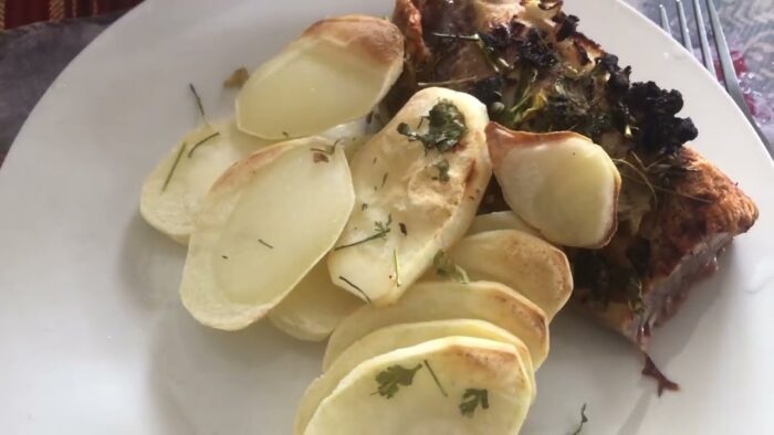 #2 FREIDORA DE AIRE – FILETE DE CERDO CON PAPAS #freidoradeaire #freidora #cocinar #comida #cocinero