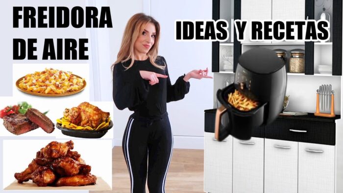 5 RECETAS EN MI NUEVA FREIDORA DE AIRE / CENAS RAPIDAS Y SIN ACEITE
