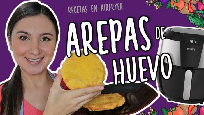 AREPA DE HUEVO en la FREIDORA DE AIRE | Recetas típicas colombianas | Do It! Laura