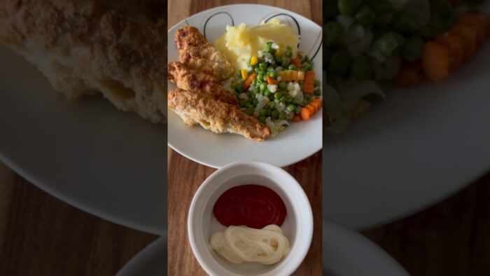 Air Fryer CHICKEN Tenders 😋👍 Super fácil de preparar! #filete de pollo #freidora #airfryerrecipes