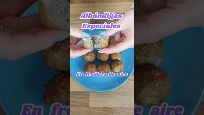 Albóndigas Especiales en Freidora de Aire