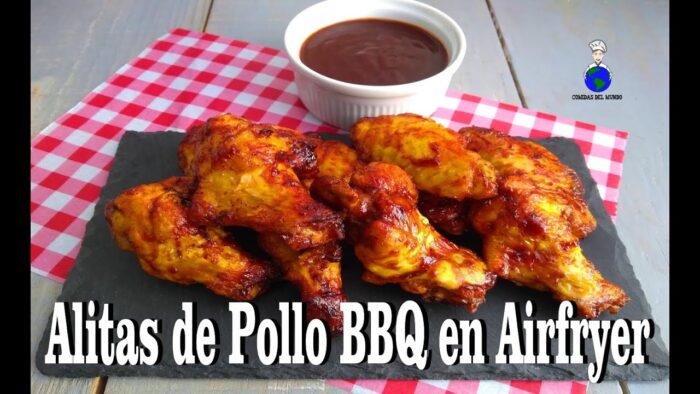 Alitas de Pollo BBQ en Airfryer | Freidora de Aire | Receta Definitiva
