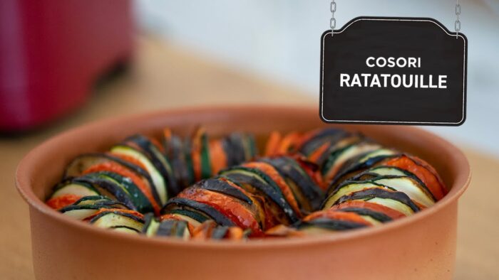 Aprende a preparar Ratatouille en tu freidora de aire Cosori. ¡Una receta deliciosa!