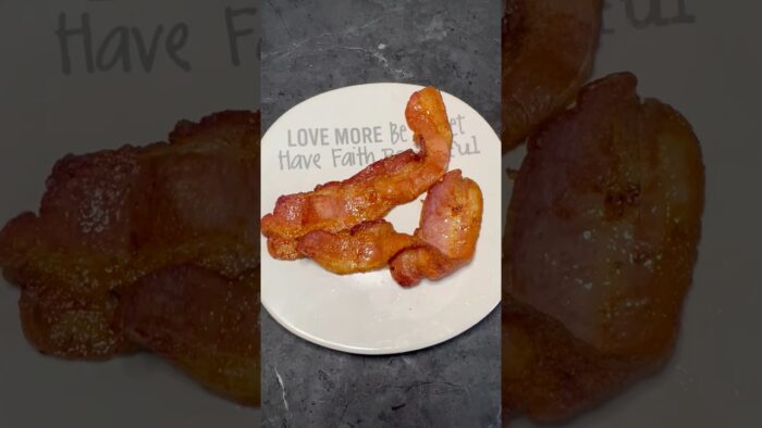 BACON EN FREIDORA DE AIRE TOCINO 🥓 #freidoradeaire #airfryer