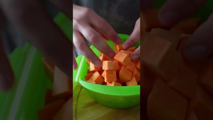 Boniato tierno y súper crujiente en freidora de aire 💥🍠