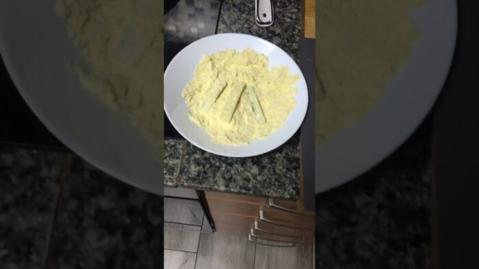 CALABACÍN 🥒 Frito en Freidora de Aire [ SIN GLUTEN ]