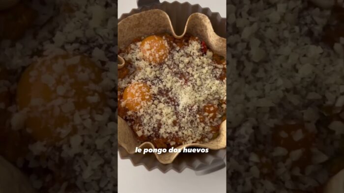 CESTA D PISTO CON HUEVOS #recetafacil #airfryer #thermomix #recetasairfryer #recetasthermomix #dieta