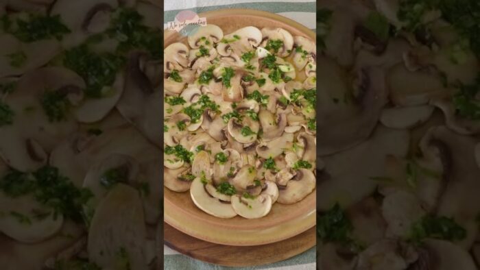CHAMPIÑONES EN VINAGRE🍄🍄aperitivo súper fácil #thermomix #short #champiñones #aperitivo