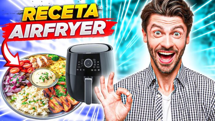 COMIDA COMPLETA En Freidora De Aire | Receta Fácil y Rápida 🍲🍽️
