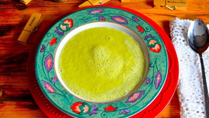 CREMA DE CALABACIN Y PUERRO EN AIRFRYER | FREIDORA DE AIRE