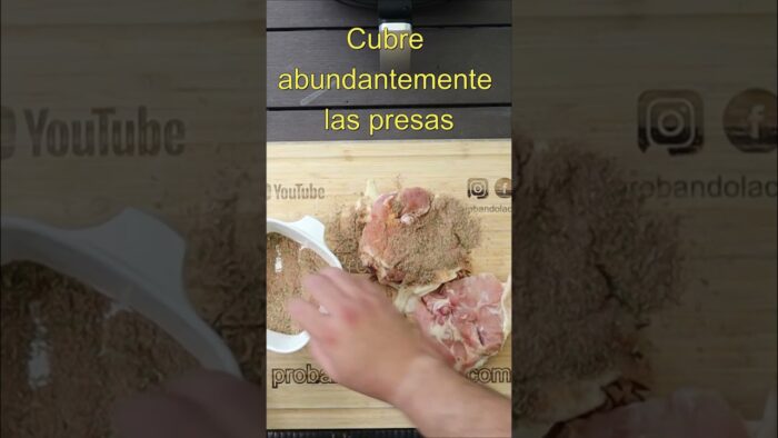 Caderas de Pollo en la Freidora de Aire