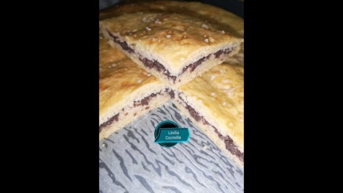 Coca de morcilla en thermomix