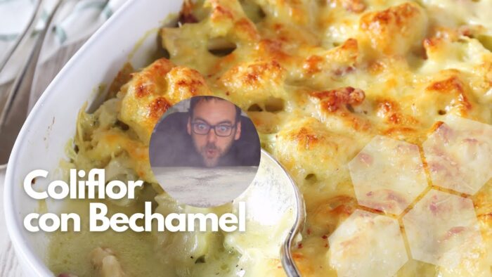 Coliflor Gratinada con Bechamel | Receta fácil | Bravo en Cocina | Thermomix | Bechamel & bacon|